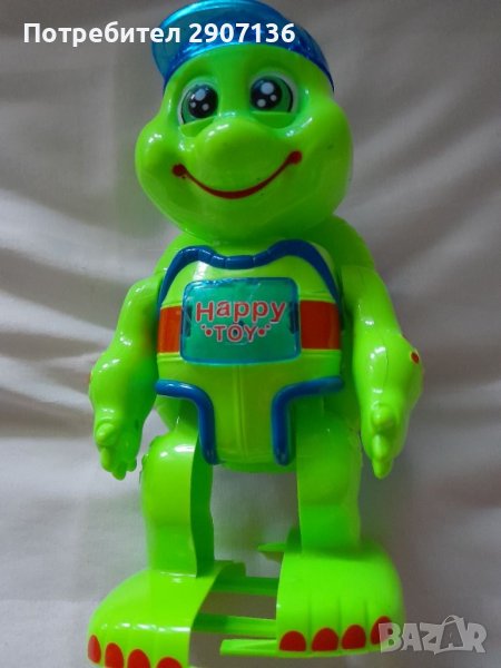 Детска музикална играчка КОСТЕНУРЧО с батерии, движи се, свети и пее , снимка 1