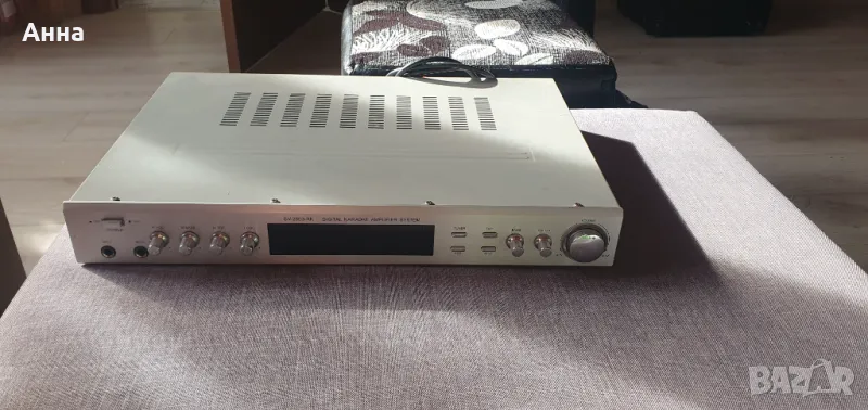 караоке уредба с тонколони и микрофони, снимка 1