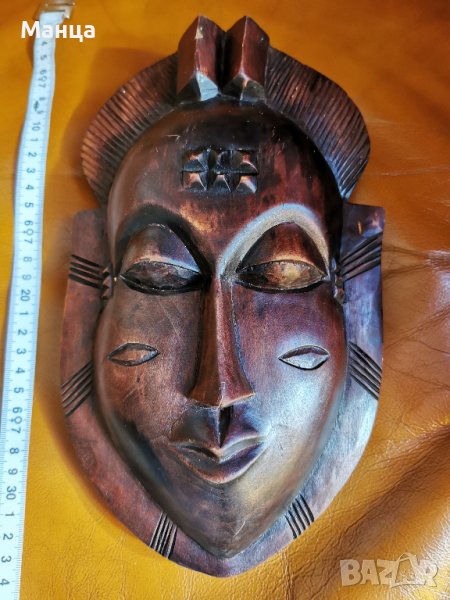 Африканска маска Бауле, снимка 1