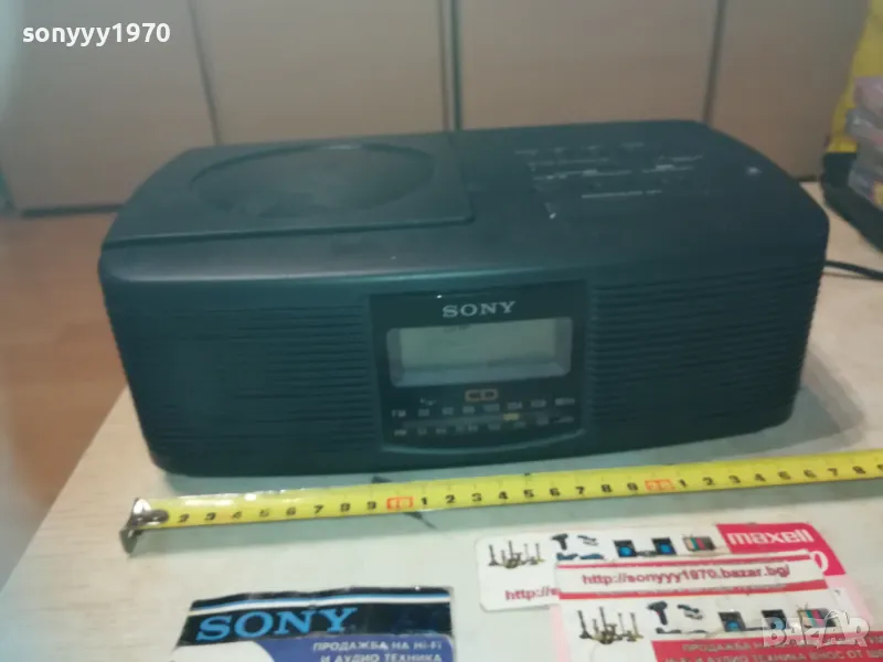 SONY ICF-CD810 CD RADIO-ВНОС SWISS 0911241921LNWCR, снимка 1