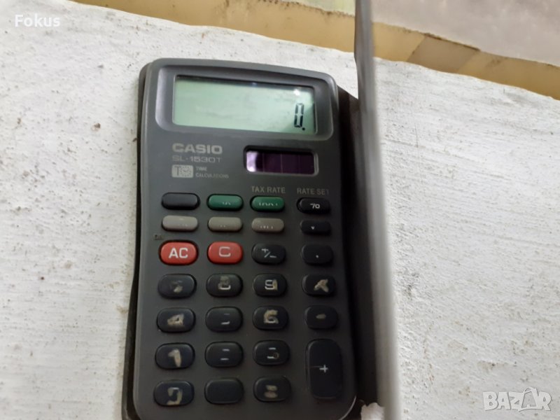 Стар електронен калкулатор Casio, снимка 1
