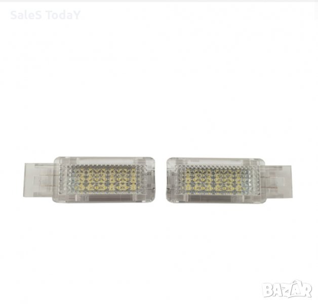 LED плафон за врата,  Mercedes, 2бр., снимка 1