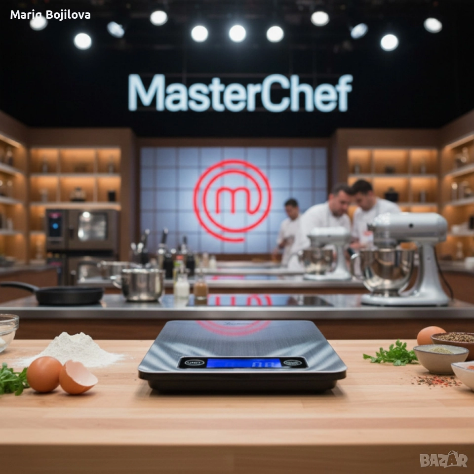 Кухненска електронна везна Luigi Ferrero Prima FR-110I – инокс платформа, 10kg, точност до 1g, снимка 1