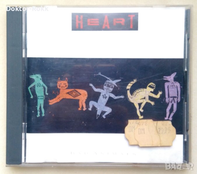 Heart – Bad Animals (1987, CD), снимка 1
