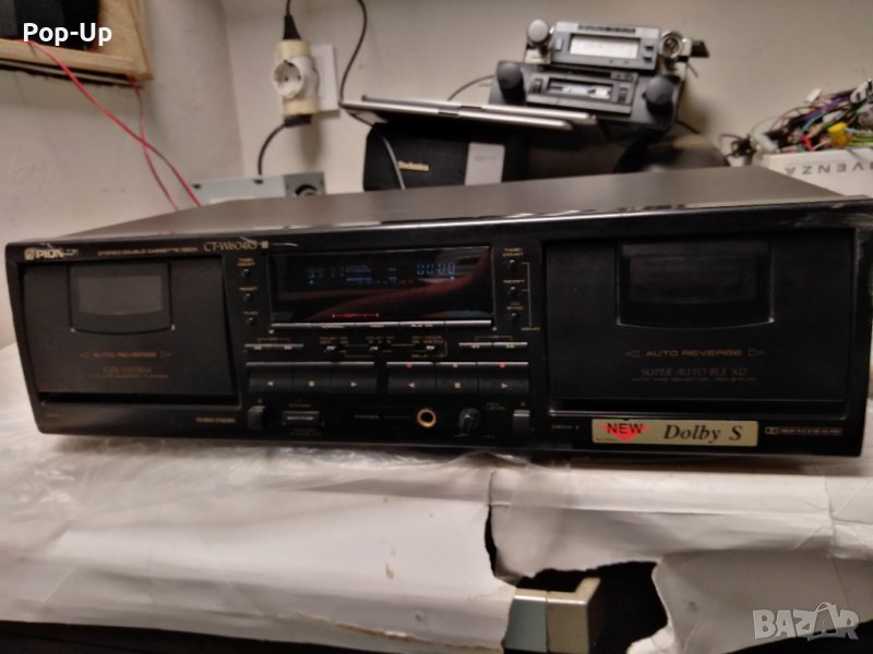 Двукасетъчен дек Pioneer CT-W 604 RS с Dolby S, снимка 1