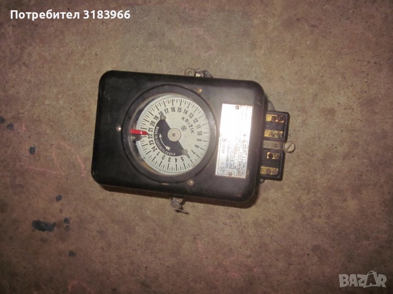 часовник за електромер кризик, снимка 1