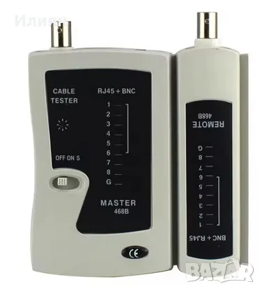 Тестер за RJ45 или BNC, снимка 1
