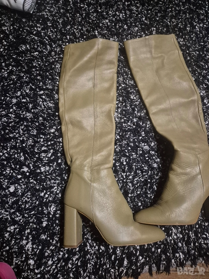 Zara N38 ботуши ест.кожа , снимка 1