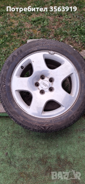 Гуми с джанти 5бр. за Audi A8, снимка 1