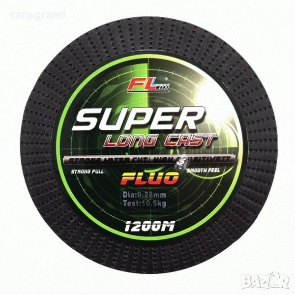 Монофилно влакно FL Super Long Cast FLUO 1200м., снимка 1