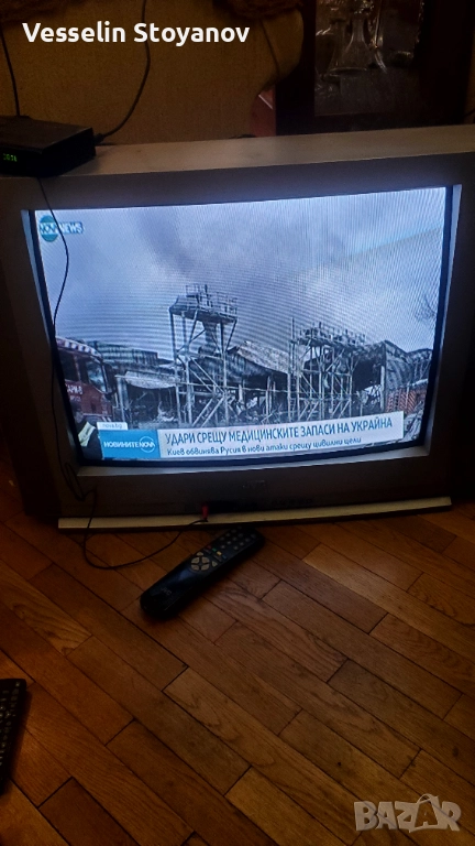 JVC телевизор 68 см (27") – работещ, с дистанционно, снимка 1