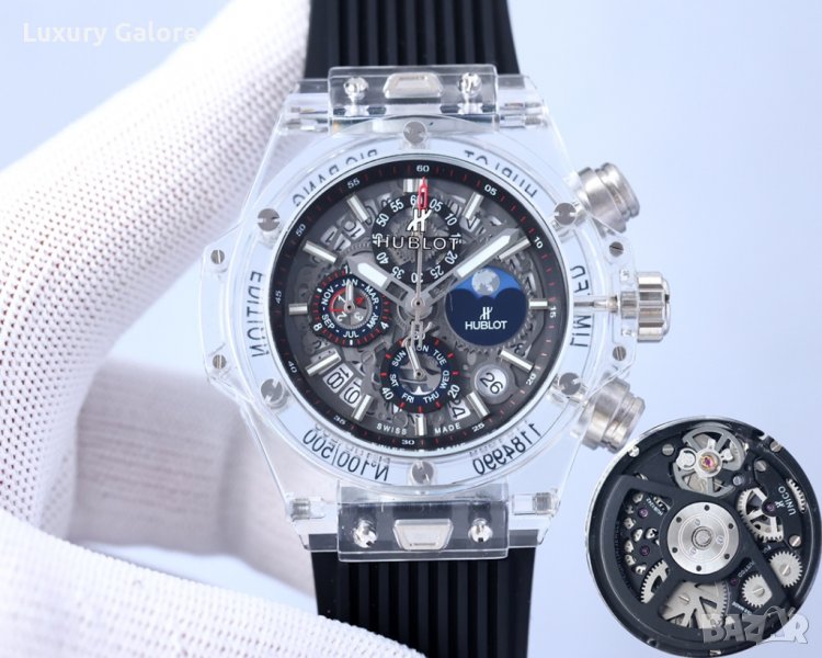 Мъжки часовник Hublot Big Bang Unico Magic Sapphire с кварцов механизъм, снимка 1