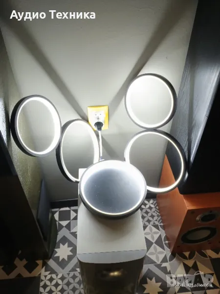 Последна бройка! LED лампа с дистанционно и няколко режима на светене. Чисто нова., снимка 1