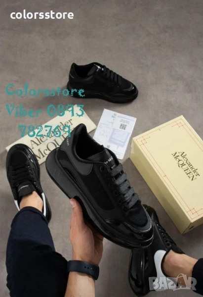 Мъжки черни кецове Alexander McQueen/BR117x, снимка 1
