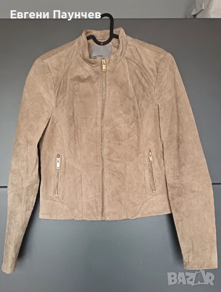 Естествена кожа дамско кожено яке размер М Vero Moda, снимка 1