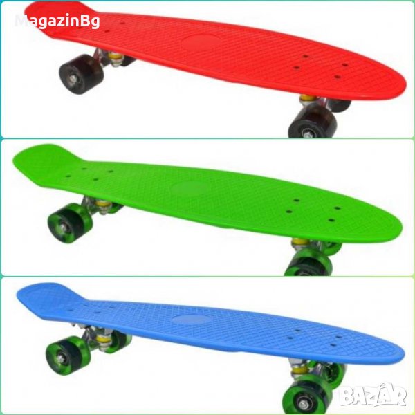 Скейтборд, Пениборд 67 см /до 100кг Penibord Подарък за Коледа , снимка 1