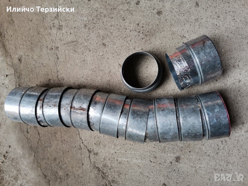 метален фланец - редуктор, снимка 1