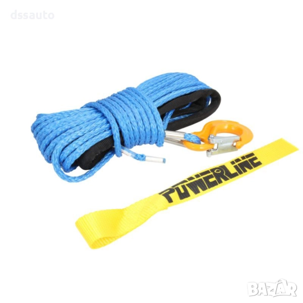 Синтетично въже за лебедка 6мм 15м 3,1т (6835lbs), снимка 1