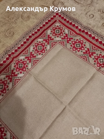 Продавам каре от ленена панама, снимка 6 - Гоблени - 52458199