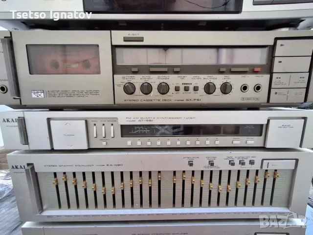 Akai Hi Fi система, снимка 4 - Аудиосистеми - 55754737