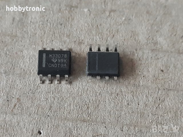 MC33078 SO8 dual high speed,  low noise operational amplifier 