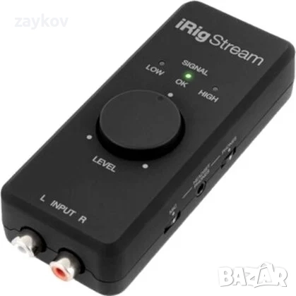 IK Multimedia iRig Stream iOS и Android аудио интерфейс
