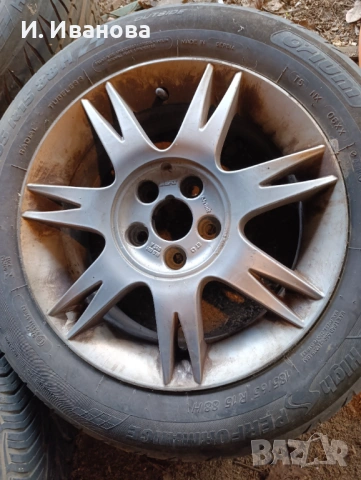 Алуминиеви джанти 15, снимка 2 - Гуми и джанти - 54196931