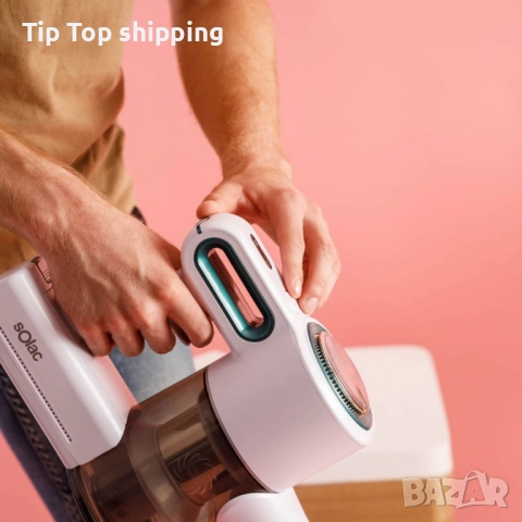 Безжична прахосмукачка Solac Turbobat Power - С HEPA филтър и LED четка, снимка 4 - Прахосмукачки - 51677177