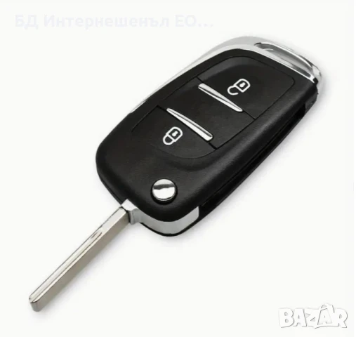 Кутийка за ключ с 2 бутона CITROEN PEUGEOT