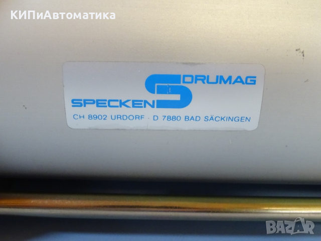 Пневматичен цилиндър Specken Drumag CEZ BA 125/160 pneumatic cylinder, снимка 2 - Резервни части за машини - 44615084