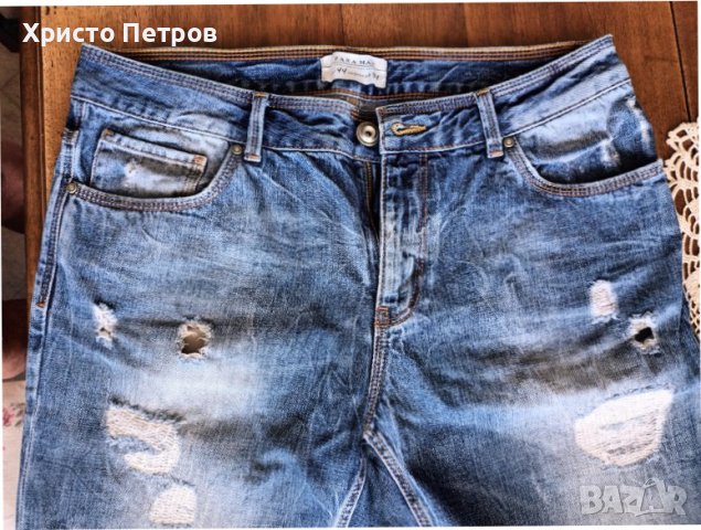 ZARA - МЪЖКИ ДЪНКИ СУПЕР, снимка 4 - Дънки - 37619387