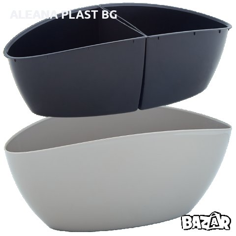 Саксия КАНУ от Алеана Пласт, снимка 3 - Саксии и кашпи - 25248269