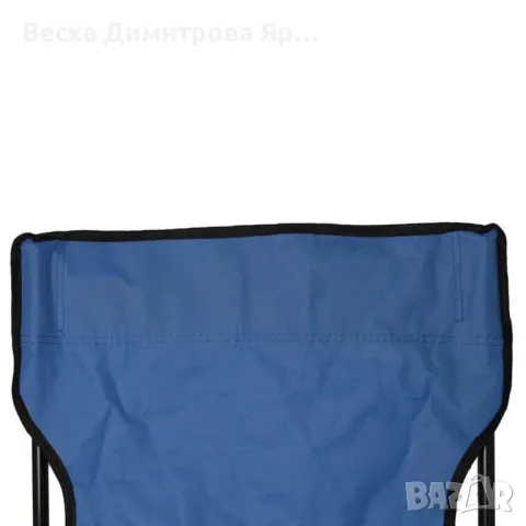 Сгъваем къмпинг стол Muhler  с подлакътник с място за чаша, снимка 5 - Градински мебели, декорация  - 49908168