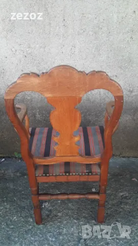 Кресло масив-№027, снимка 8 - Дивани и мека мебел - 49450459