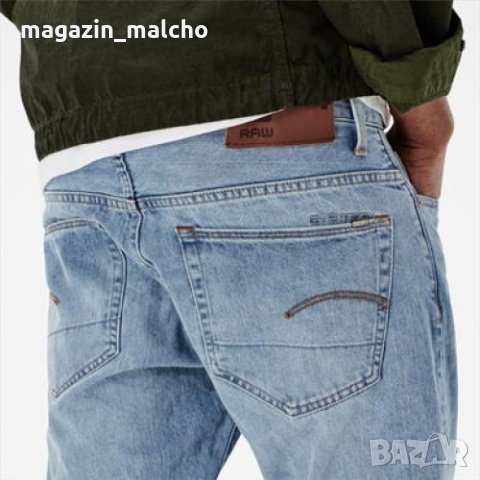 МЪЖКИ ДЪНКИ - G-STAR RAW 3301 TAPERED; размери: W29 L32, W30 L32, W32 L32 и W32 L34, снимка 3 - Дънки - 31941241