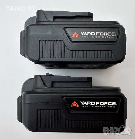 YARD FORCE - Двойно зарядно с две батерии по 20V 5.0Ah неразлчими от нови!, снимка 2 - Други инструменти - 44466232