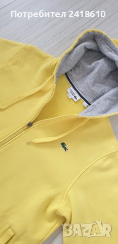 Lacoste Sport Full Zip Hoodie Mens Size 5 - L ОРИГИНАЛ! Мъжка Качулка с цял цип!, снимка 10 - Спортни дрехи, екипи - 48589071