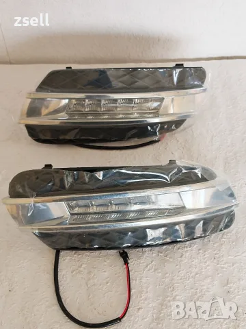 LED фарове за мъгла / Дневни светлини (Fog Lamp Update Full Assy) за Mercedes-Benz ML W164 (Old), снимка 2 - Аксесоари и консумативи - 56119065