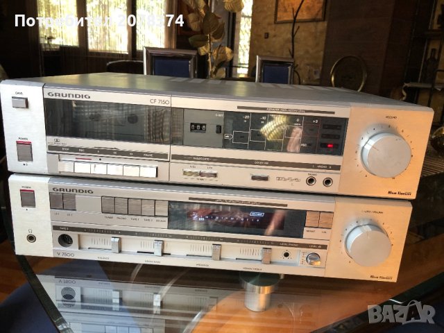 Grundig v7500  усилвател и дек, снимка 3 - Ресийвъри, усилватели, смесителни пултове - 42214612