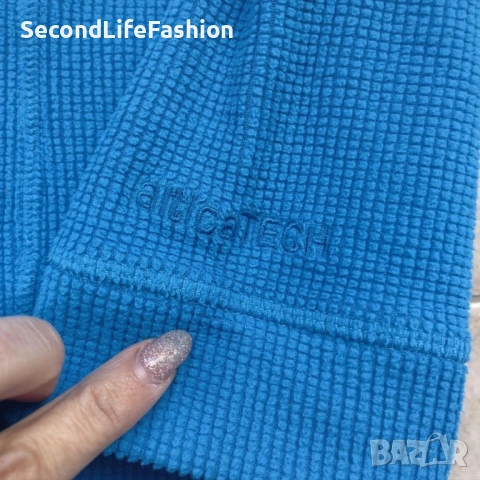 Дамски полар блуза с цип и яка Kathmandu Alicatech размер M, снимка 5 - Блузи с дълъг ръкав и пуловери - 53155539