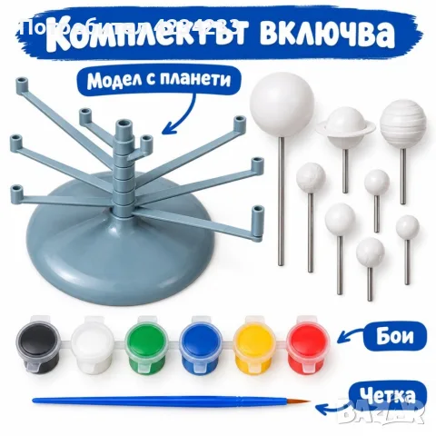 Модел на Слънчевата система, снимка 6 - Образователни игри - 56526332