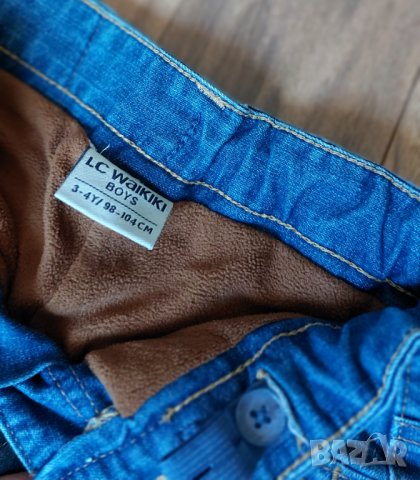 Термо дънки с полар, снимка 3 - Детски панталони и дънки - 42920615