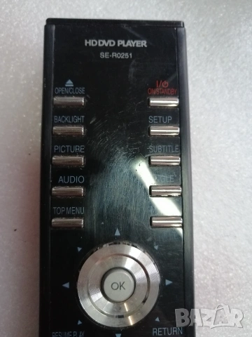 Дистанционно TOSHIBA SE-R0251 за DVD, снимка 2 - Дистанционни - 54362159