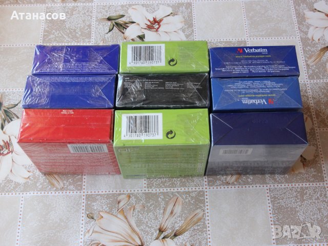 Продавам флопи FDD нови дискети Verbatim 1.44Mb, снимка 9 - Външни хард дискове - 39341845