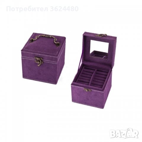 Шикозна кутия за бижута с 3 нива