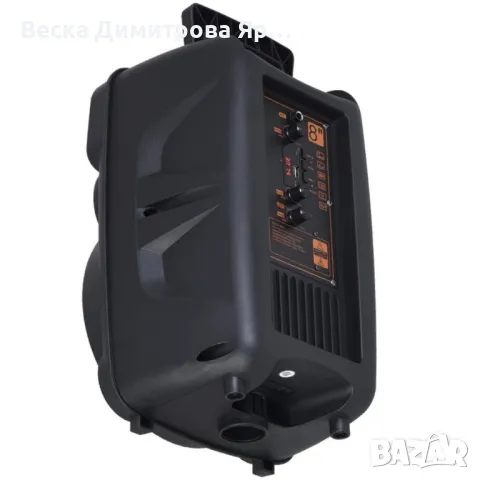 Караоке тонколона с Bluetooth 8" и безжичен микрофон GTS-1699, снимка 3 - Тонколони - 49185947