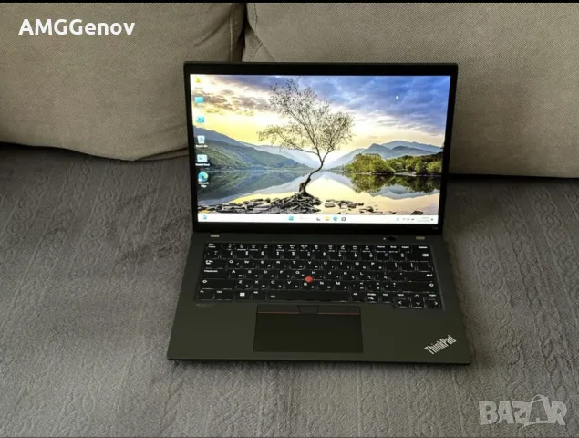 14’Full HD+IPS Ryzen 7 PRO 6850u  Lenovo Thinkpad T14 Gen3  16GB LPDDR5 6400Mhz 512GB SSD Nvme, снимка 2 - Лаптопи за работа - 56165715