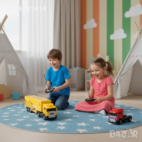 Тир Камион с дистанционно управление , снимка 4 - Коли, камиони, мотори, писти - 52459182