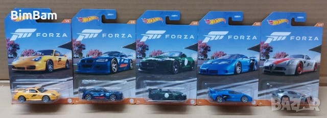 Колички Hot Wheels FORZA / Хот Уилс - 5 модела / 018