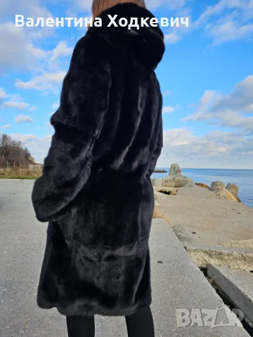 Голяма отстъпкаПалто от норка Black Nafa Italy